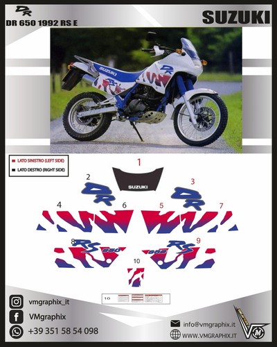 Kit suzuki 650 1991 - kit,