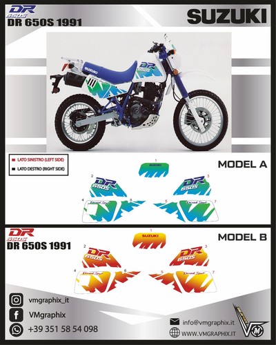 Adesivi suzuki 650s - adesivi,