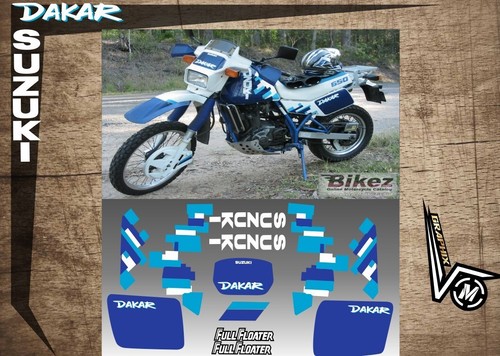 Adesivi suzuki dakar 650 - , dr