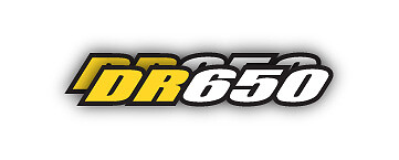 Suzuki dr650 swingarm stickers - suzuki,