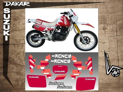 Adesivi suzuki dakar 650 - ,